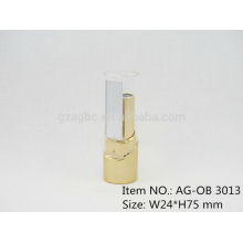 Especial y elegante plástica redonda lápiz labial tubo contenedor AG-OB3013, taza tamaño 11.8/12.1/12.7mm, colores de encargo